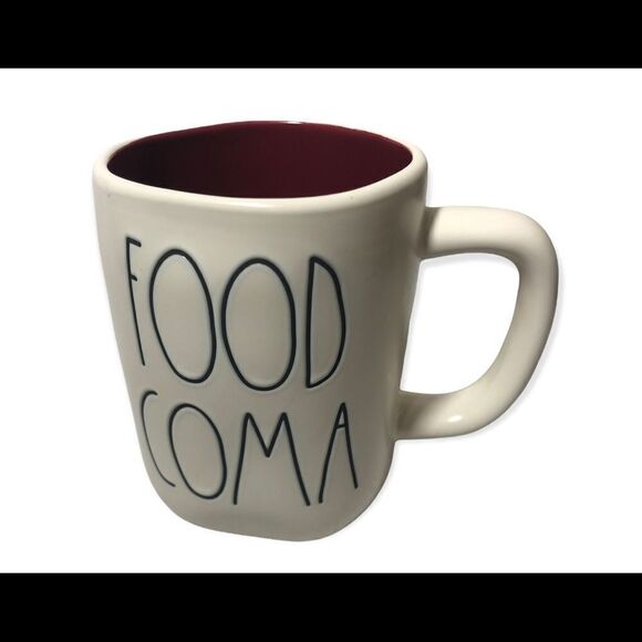 Rae Dunn FOOD COMA mug - Picture 1 of 2